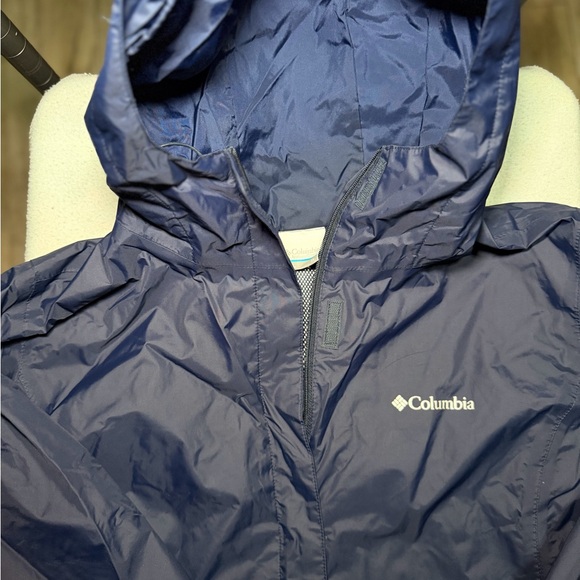 Columbia Dark Blue Outdoor Jacket - Picture 2 of 4